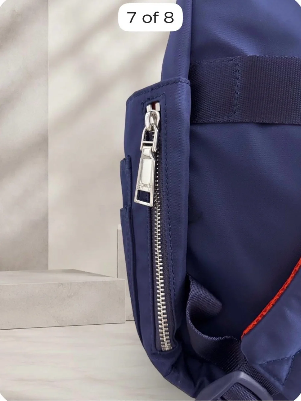 Lipault Kids' Navy Backpack - Compact School Bag